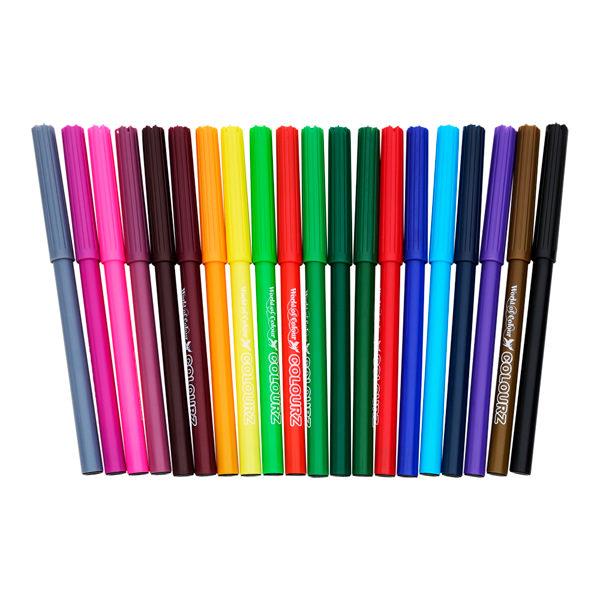 World of Colour Felt Tip Markers (20 Pack)