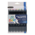 World of Colour Dual Tipped Brush & Fineline Markers (12 Pack)
