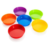 Clever Kidz Sorting Bowls Round (6 Pack)