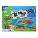 Peg Board Box Set With Storage