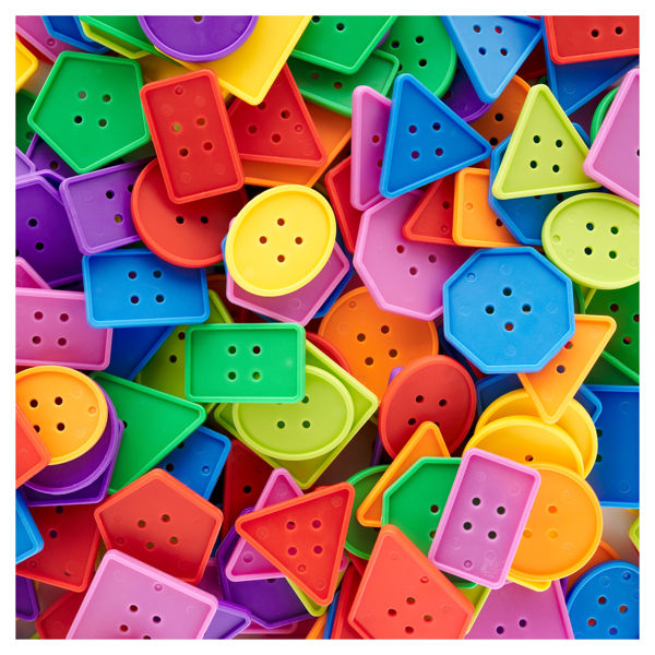 Clever Kidz Sorting Buttons (250 Pack)