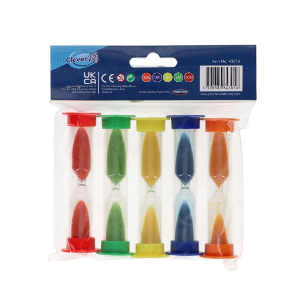 Pack of 5 Sand Timers