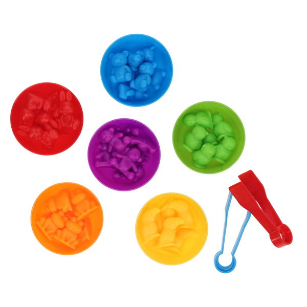 Clever Kidz Sorting Game - Rainbow Animals