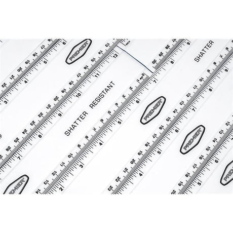 Student Solutions  12"/30Cm Shatterproof Ruler 
