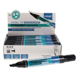 Concept Chisel Tip Permanent Marker - Black (Single)