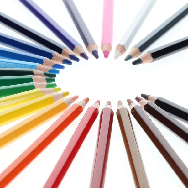 World of Colour Washable Colouring Pencils (24 Pack)