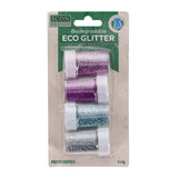 Icon Craft Biodegradable ECO Glitter - Pretty Pastels (4 x 8g)