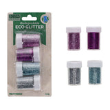 Icon Craft Biodegradable ECO Glitter - Pretty Pastels (4 x 8g)