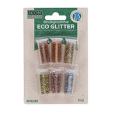 Icon Craft Biodegradable ECO Glitter - Assortment (6x3g)
