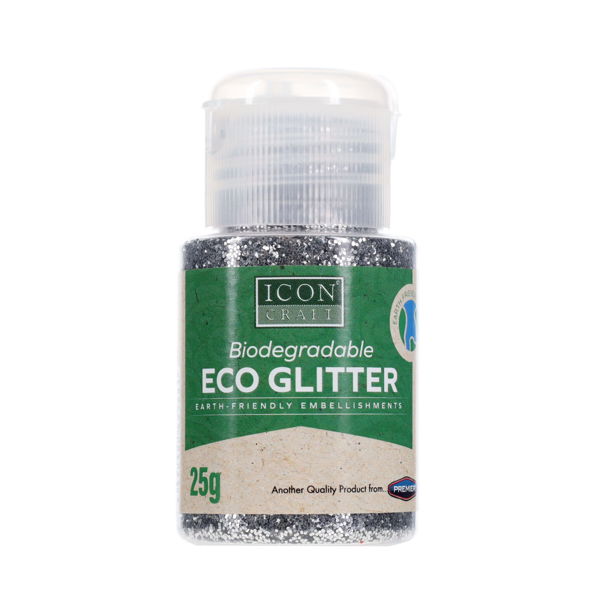 Icon Craft Biodegradable Eco Glitter 25g (Assortment)