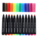 World of Colour Washable Fabric Markers (12 Pack)