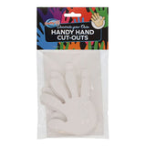 Crafty Bitz Cutouts - Hands (16 Pack)