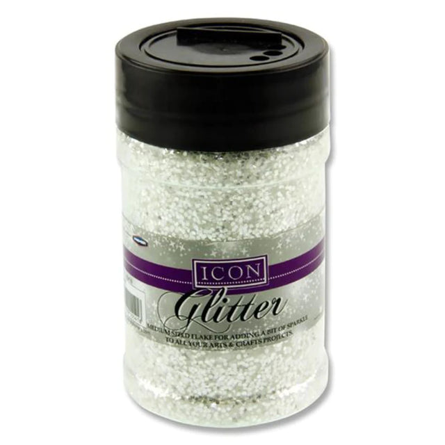 Icon 110G Glitter - White