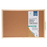 Concept Memo & Notice Cork Board 60x40cm