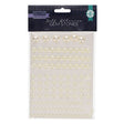 Self Adhesive Gem Stones - Pearl (Pkt.120)