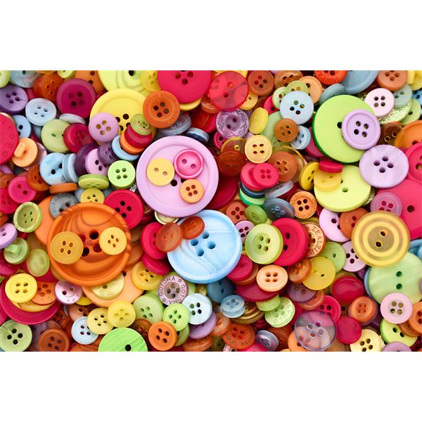 Crafty Bitz 500g Assorted Buttons