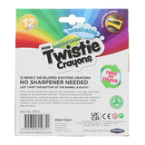 World of Colour Mini Twisties Crayons (12 Pack)