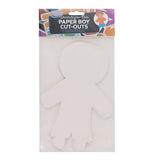 Paper Cutouts - Boys (15 Pack)