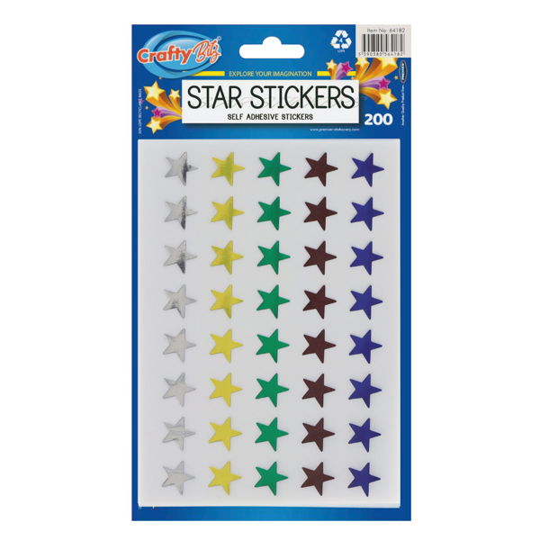 Star Stickers (200 Pack)