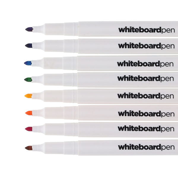 Pro:scribe Dry Wipe Whiteboard Markers (8 Pack)