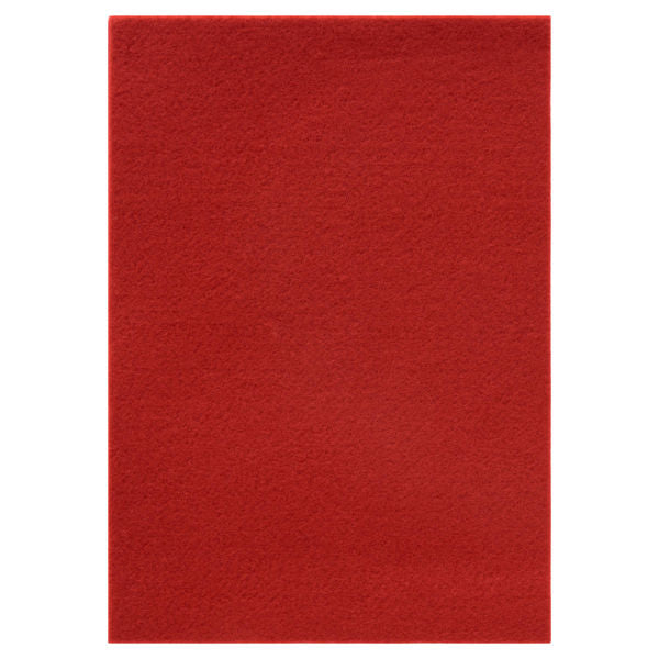 A4 Felt Sheets - Red (Pack of 10)