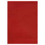 A4 Felt Sheets - Red (Pack of 10)