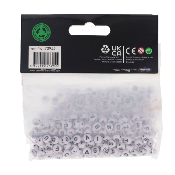 Crafty Bitz Letter Beads (300 Pack)