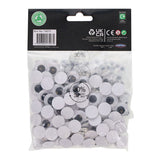 Crafty Bitz Self Adhesive Goggly Eyes (300 Pack)