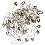 Nickel Safety Pins 36mm (Pack of 50)