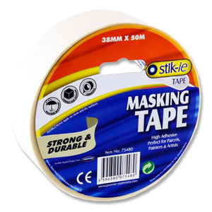 Stik-iel Masking Tape - 50M X 38Mm