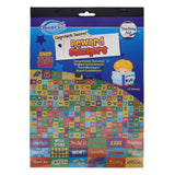 Clever Kidz 2500+ Deluxe Reward Sticker Pad (12 Sheet)