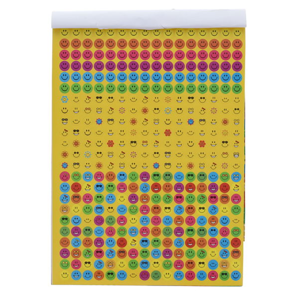 Clever Kidz 2500+ Deluxe Reward Sticker Pad (12 Sheet)