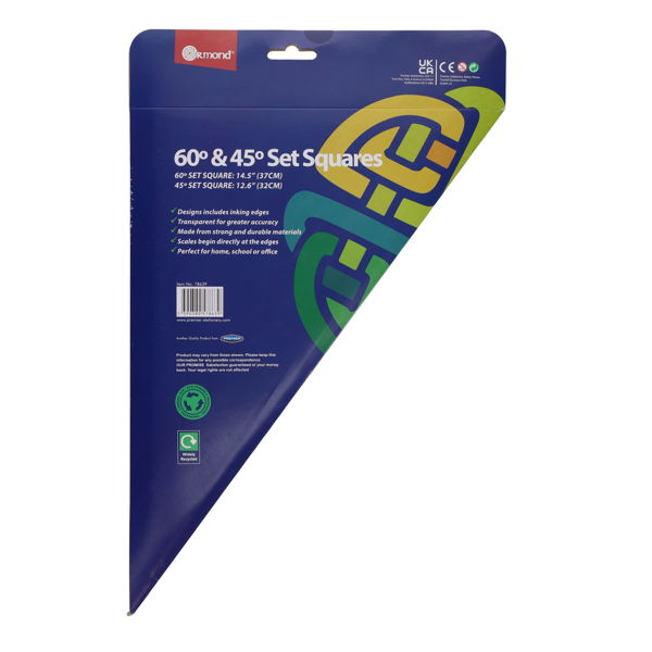 Ormond Set Squares (Pack of 2)