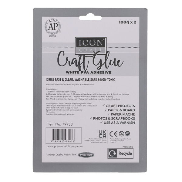 Craft PVA Glue (2 x 100g)