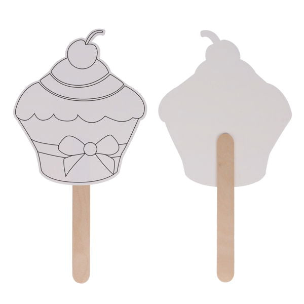Crafty Bitz Fans - Lollipop Cup Cakes (Pkt.10)