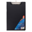 Universal PVC Double Foldover Clip Board - Black