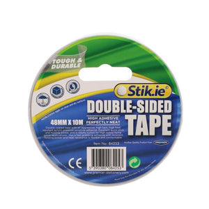 Stik-ie Double Sided Tape - 48mm x 10m