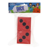 Learn And Play Giant Dice - Assortment (2 Pack)