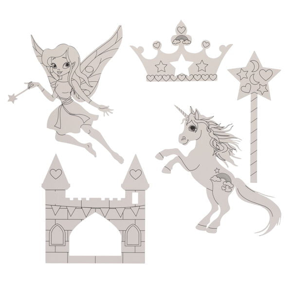 Ready To Decorate - Fairy Tale Cutouts (10 Pack)