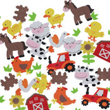 Crafty Bitz Foam Stickers - Farmyard (40 Pieces)