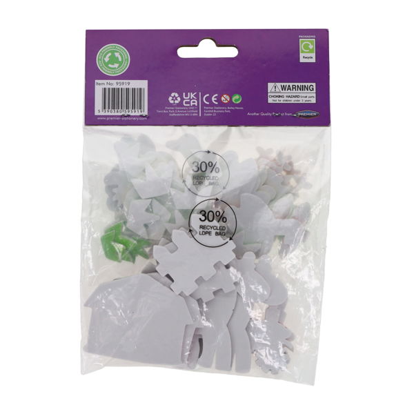 Crafty Bitz Foam Stickers - Farmyard (40 Pieces)