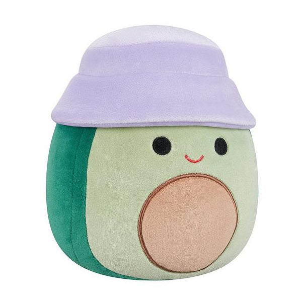 Squishmallows 7.5 Inch - Austin the Green Avocado with Bucket Hat