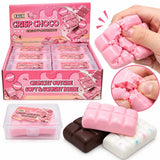 Wax Crack Squishies - Crisp Chocolate (Assortment)