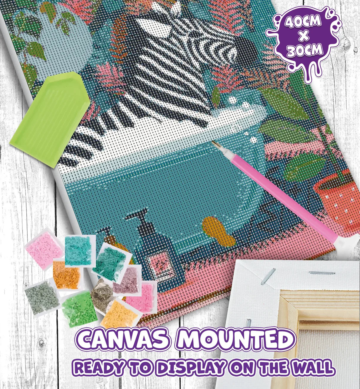 Diamond Art Set - Wild Wash