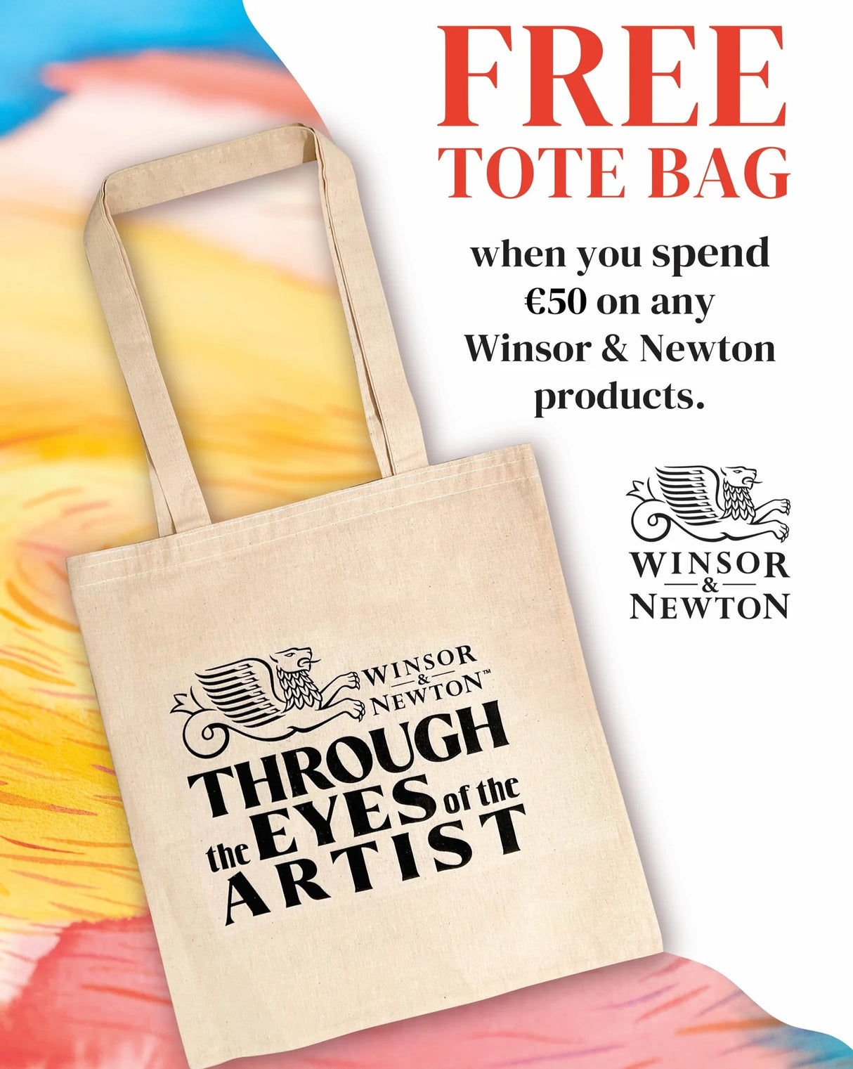 Winsor & Newton Tote Bag
