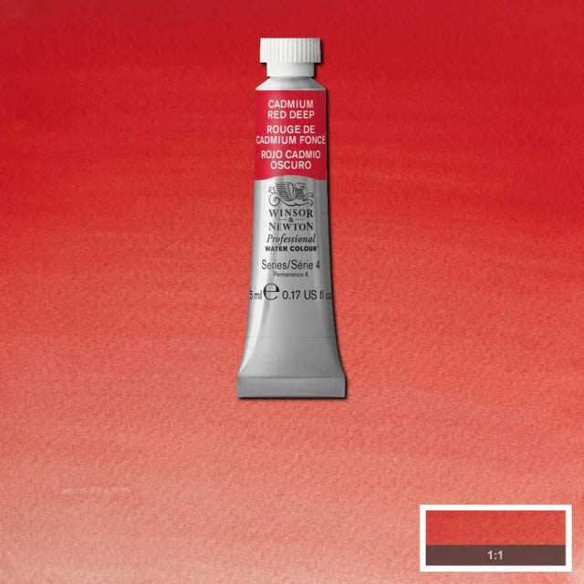 Winsor & Newton Professional Watercolour Cadmium Red Deep