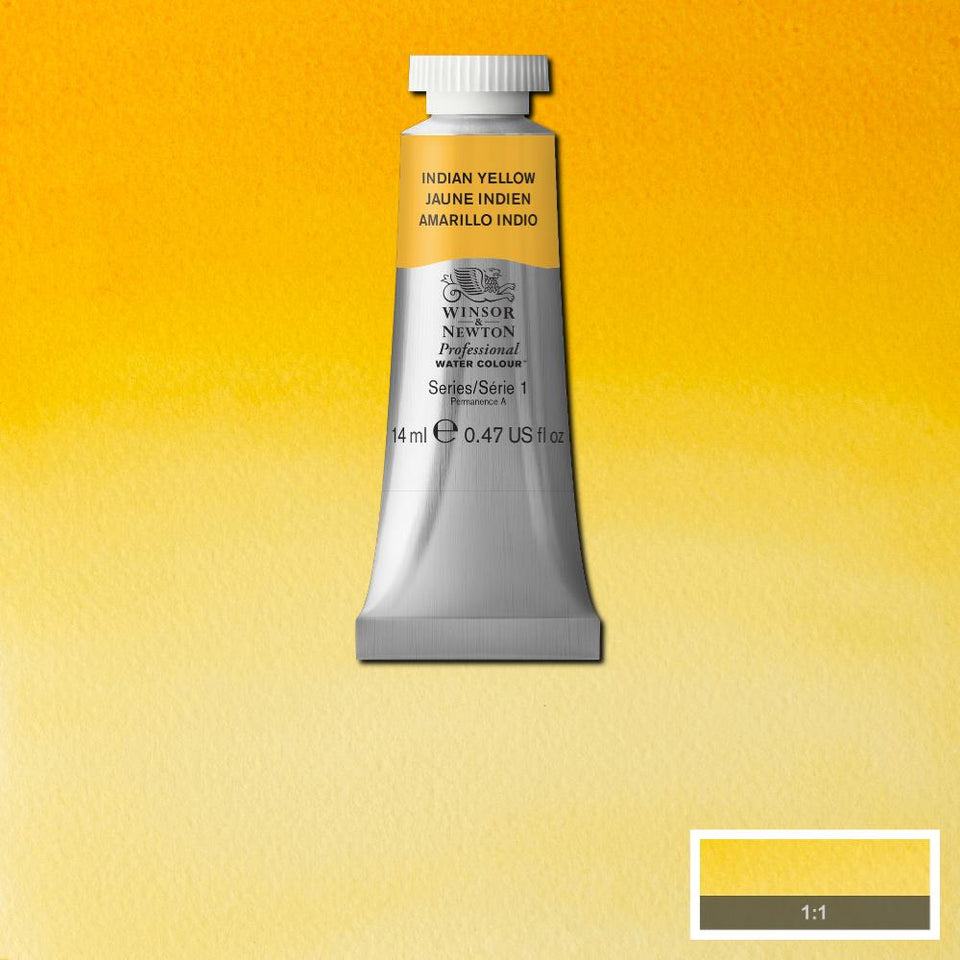 Winsor & Newton Professional Watercolour Series 1 14ml - Indian Yellow