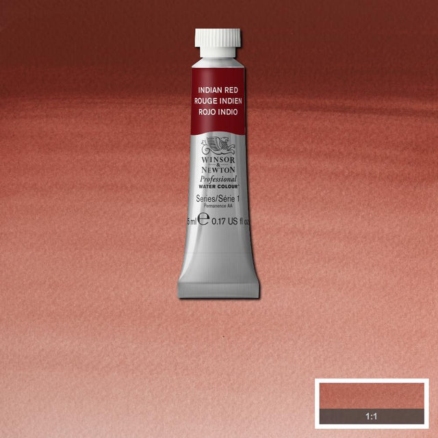 Winsor & Newton Professional Watercolour Series 1 5ml - Indian Red