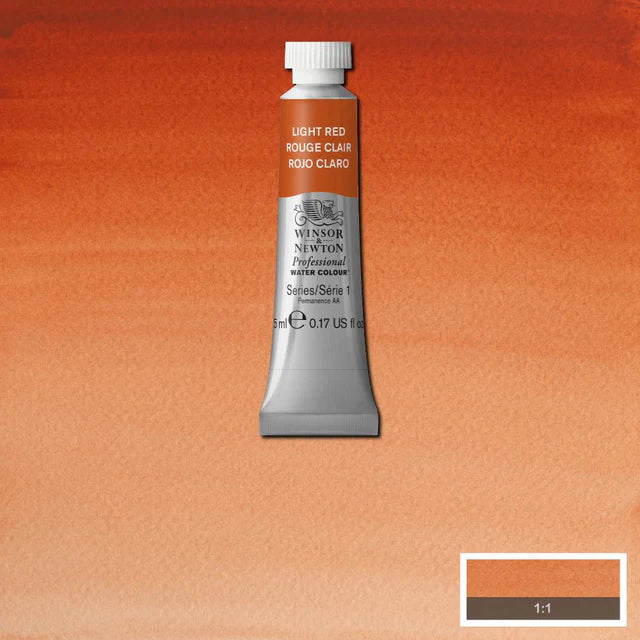 Winsor & Newton Professional Watercolour Series 1 5ml - Light Red