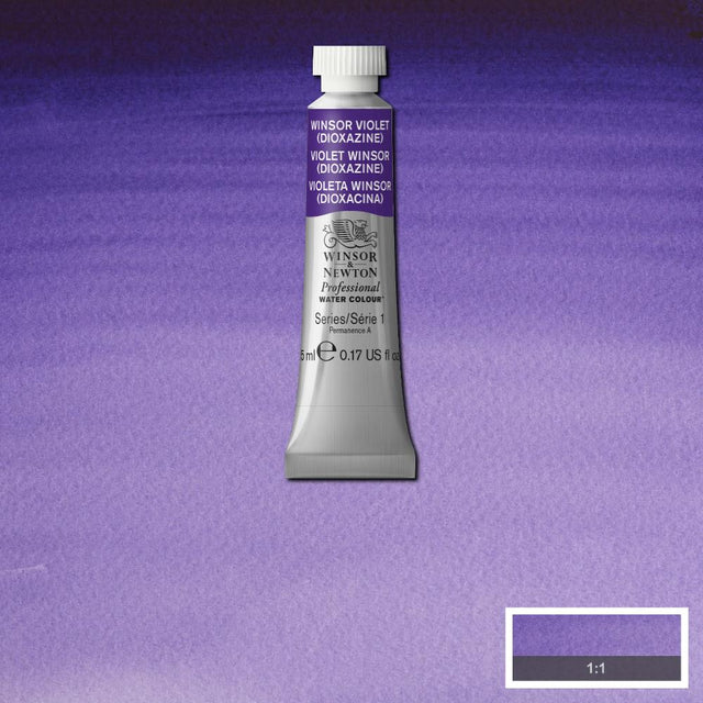 Winsor & Newton Professional Watercolour Series 1 5ml - Winsor Violet (Dioxazine)